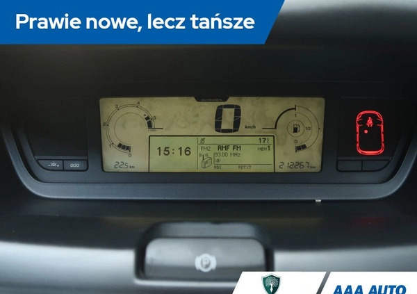 Citroen C4 Picasso cena 17000 przebieg: 212258, rok produkcji 2012 z Stargard małe 232